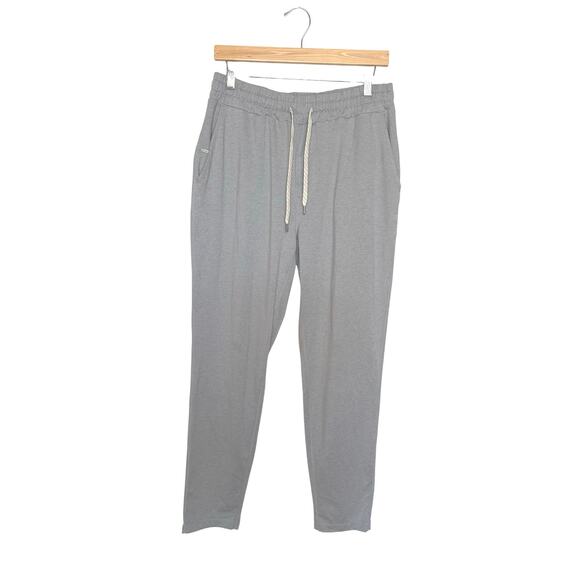 Vuori Ponto Performance Pant Men’s Size Large Light Heather Gray Sweatpants - Picture 1 of 5